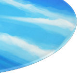 Mallestic Blue Sky schilderen Snijplank (Hoek)