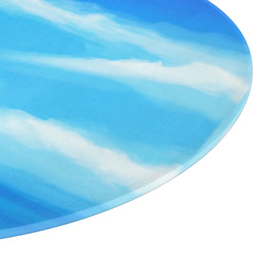 Mallestic Blue Sky schilderen Snijplank (Hoek)