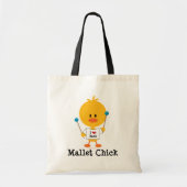 Mallet Chick Music Bag Tote Bag (Voorkant)