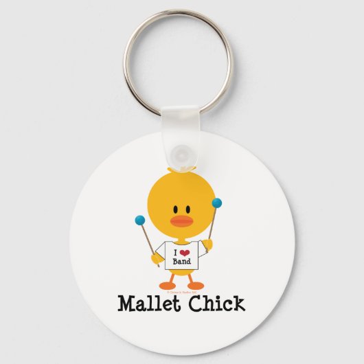 Mallet Chick Sleutelhanger (Voorkant)