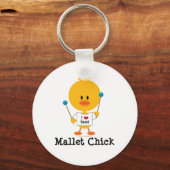 Mallet Chick Sleutelhanger (Voorkant)
