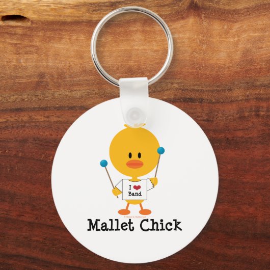 Mallet Chick Sleutelhanger (Voorkant)
