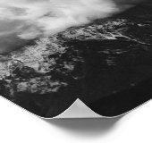 Malletberg onderaan wolken poster (Hoek)