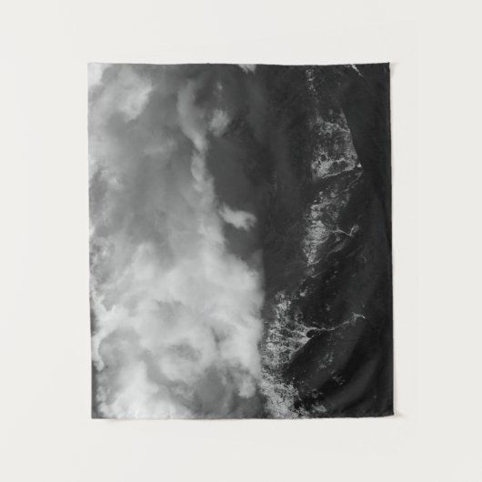 Malletberg onderaan wolken wandkleed (Voorkant)