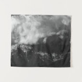 Malletberg onderaan wolken wandkleed (Voorkant (horizontaal))