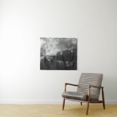 Malletberg onderaan wolken wandkleed (In Situ (horizontaal))