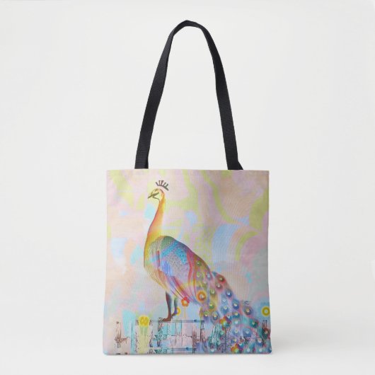 Malletsnat op een hek - abstract tote bag (Voorkant)