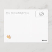 Malletts Bay Clochester Vermont Briefkaart (Achterkant)