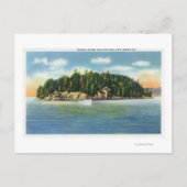 Malletts Bay Uitzicht Marble Island Briefkaart (Voorkant)