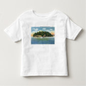 Malletts Bay Uitzicht Marble Island Kinder Shirts (Voorkant)