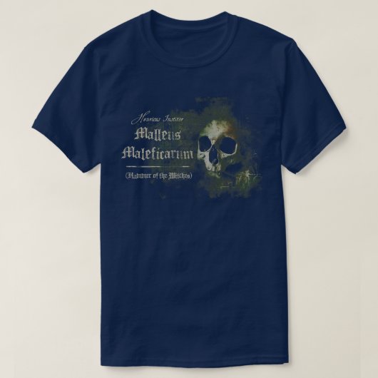 Malleus Maleficarum de hamer van heksen T-shirt (Design voorkant)