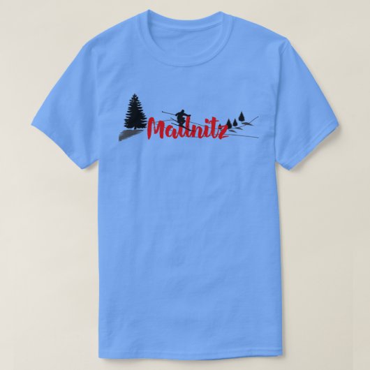 Mallnitz Ski Long T-shirt (Design voorkant)