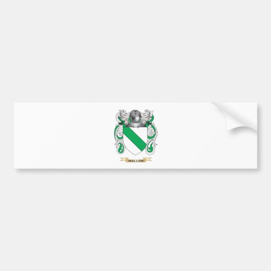 Mallonjassen (gezinscrest) bumpersticker (Voorkant)