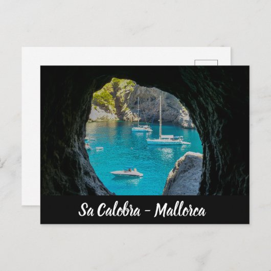 Mallorca Baai van Calobra Briefkaart (Voorkant / Achterkant)