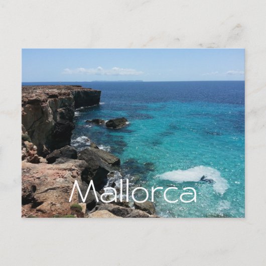 Mallorca, Balearen, Spanje Briefkaart (Voorkant)