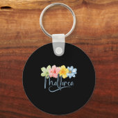 Mallorca Bloemen Spanje Learic Eilanden Bloemrijke Sleutelhanger (Voorkant)