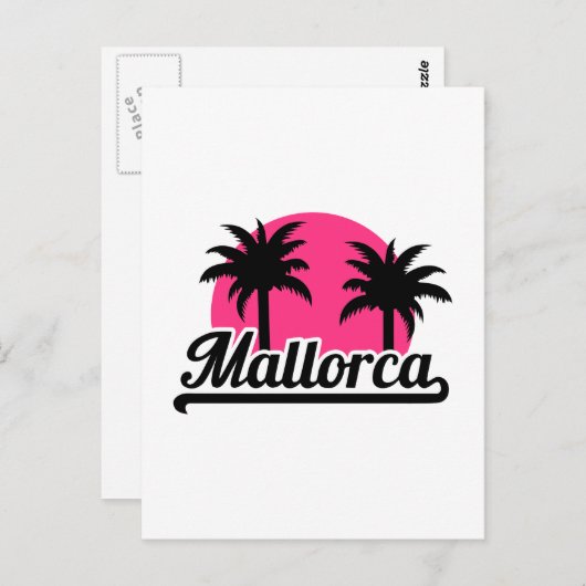Mallorca Briefkaart (Voorkant / Achterkant)