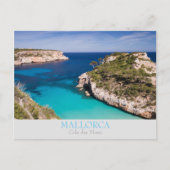Mallorca - Cala des Moro with text postcard Briefkaart (Voorkant)