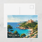 Mallorca Capdepera Spanje Briefkaart (Voorkant / Achterkant)