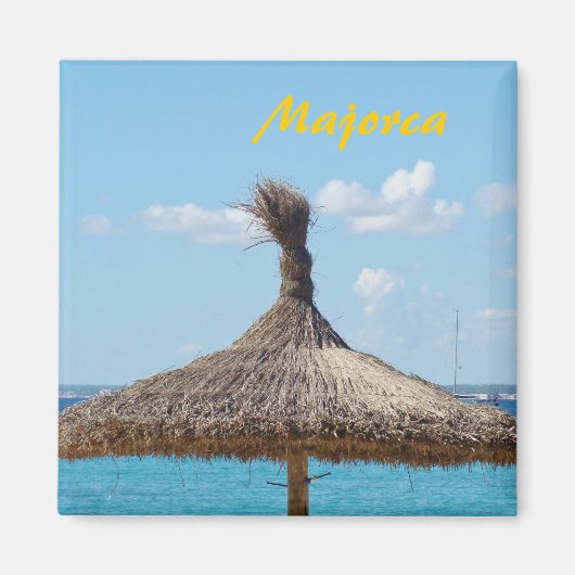 Mallorca eiland - Souvenir magneet (Voorkant)