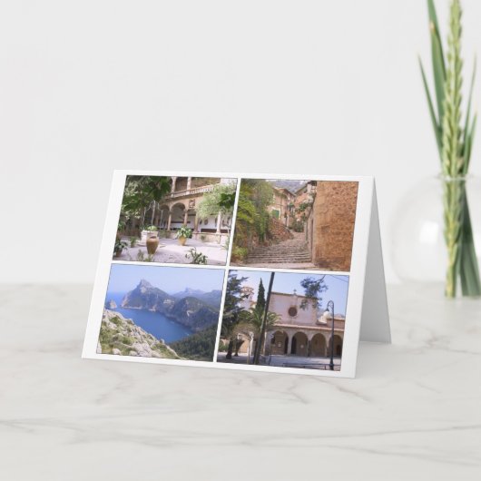 Mallorca Feestdagen Kaart (Voorkant)