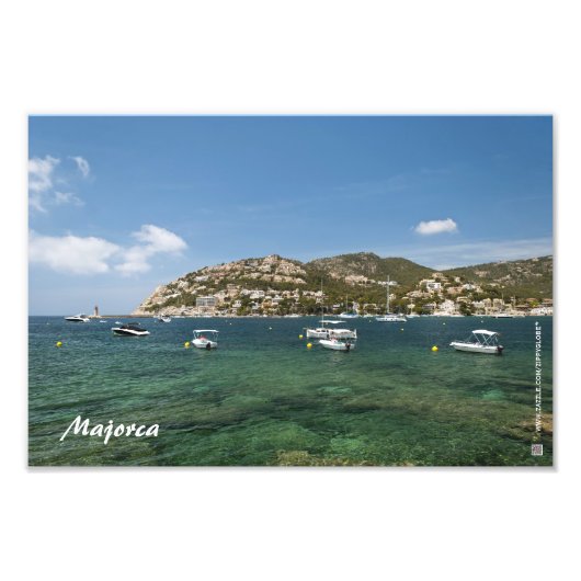 Mallorca foto vergroting afdruk (Voorkant)