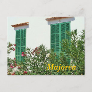 Mallorca Green Windows Briefkaart