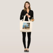 Mallorca Grote Tote Bag (Voorkant (model))