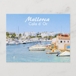 Mallorca Haven van Cala d'Or Briefkaart
