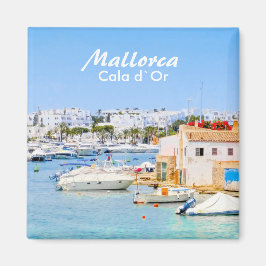 Mallorca Haven van Cala d'Or Souvenir Magneet