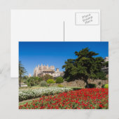 Mallorca - kathedraal van het briefkaart Palma (Voorkant / Achterkant)