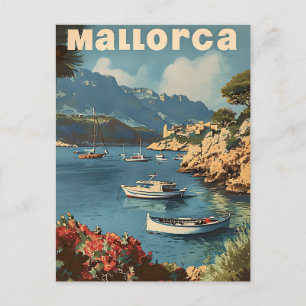 Mallorca kustgelukzaligheid  Briefkaart