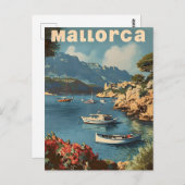Mallorca kustgelukzaligheid  Briefkaart (Voorkant / Achterkant)
