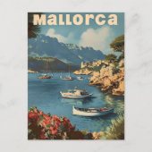 Mallorca kustgelukzaligheid  Briefkaart (Voorkant)