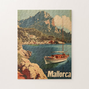 Mallorca kustgelukzaligheid  Briefkaart Legpuzzel