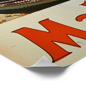 "Mallorca Kustgelukzaligheid  Briefkaart" Poster (Hoek)