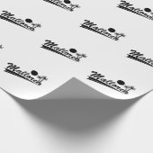 Mallorca mit Palmen Cadeaupapier (Hoek)