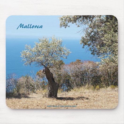 Mallorca Mousepad Muismat (Voorkant)