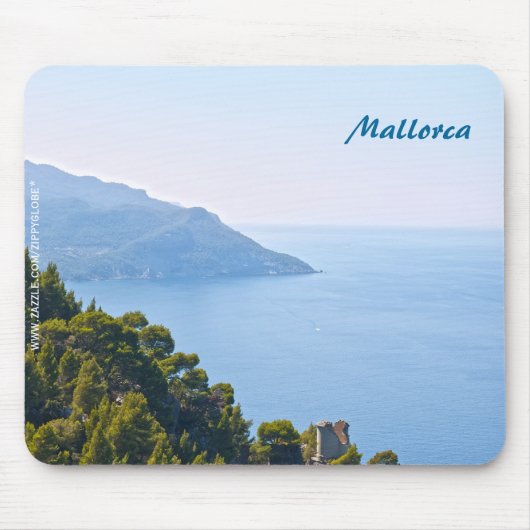 Mallorca Mousepad Muismat (Voorkant)