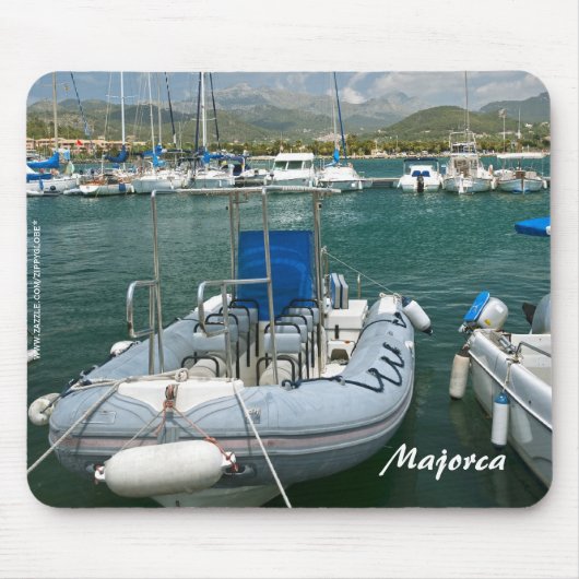 Mallorca Mousepad Muismat (Voorkant)