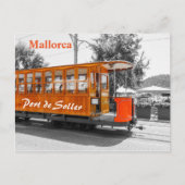 Mallorca Old Tram of Port de Soller Briefkaart (Voorkant)
