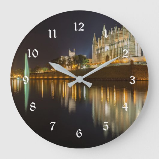 Mallorca, Palma de Mallorca, schilderachtig foto Grote Klok (Voorkant)