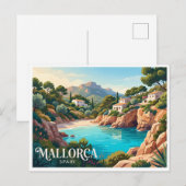 Mallorca Palma Spanje Briefkaart (Voorkant / Achterkant)