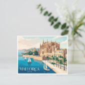 Mallorca Palma Spanje Briefkaart (Staand voorkant)