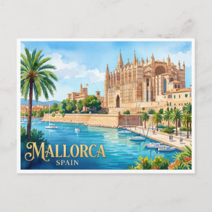 Mallorca Palma Spanje Briefkaart