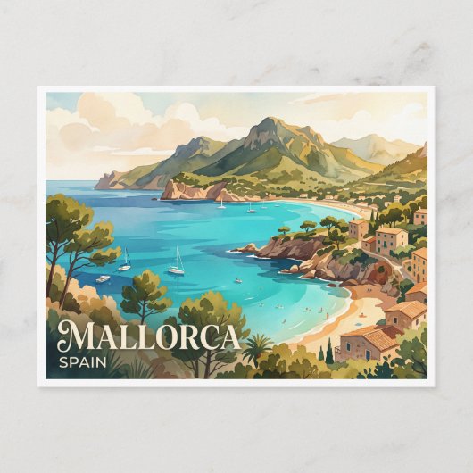 Mallorca Palma Spanje Briefkaart (Voorkant)