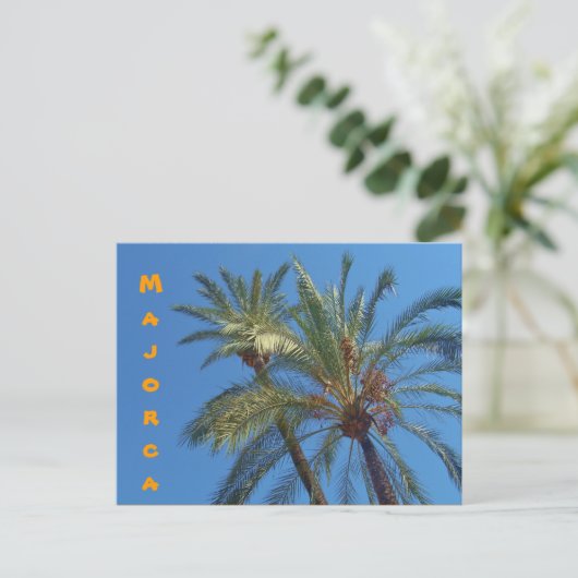 Mallorca Palms - Briefkaart (Staand voorkant)