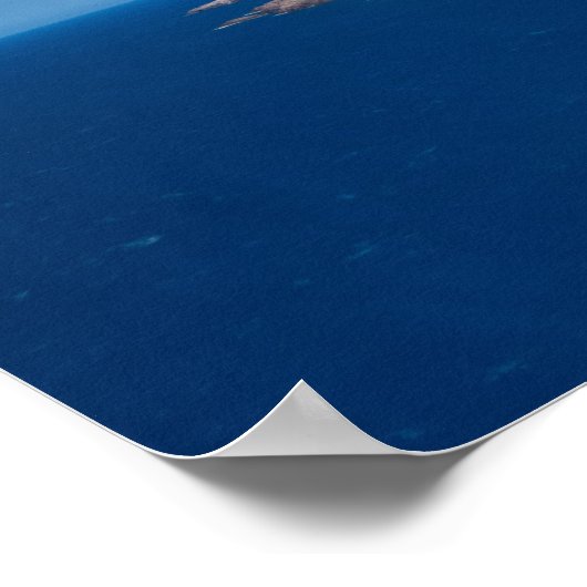 Mallorca - Panorama van Port de Soller Poster (Hoek)