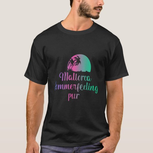Mallorca Partij Kreeg Mallorca Spanje Celebration T-shirt (Voorkant)