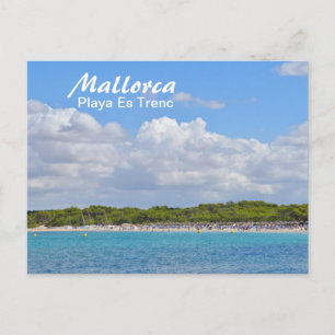 Mallorca, Playa Es Trenc - Briefkaart